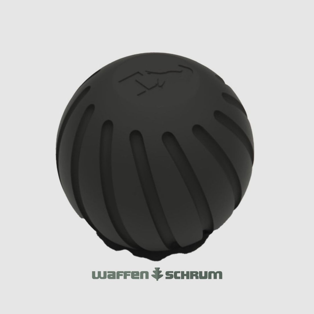 AKAH bola de agarre de goma negra dimensiones: Ø3 cm / peso: 8 g