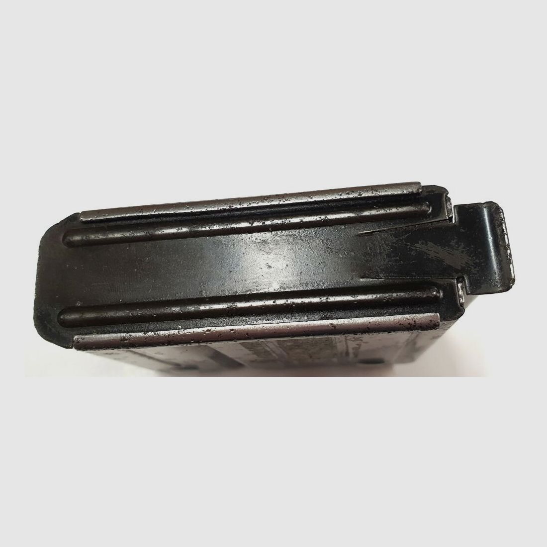 Olympia Büromaschinenwerke A.-G., Erfurt Mainzerhofplatz Seltenes Magazin für Gewehr 43 / Karabiner 43, G43 / K43 "aye"