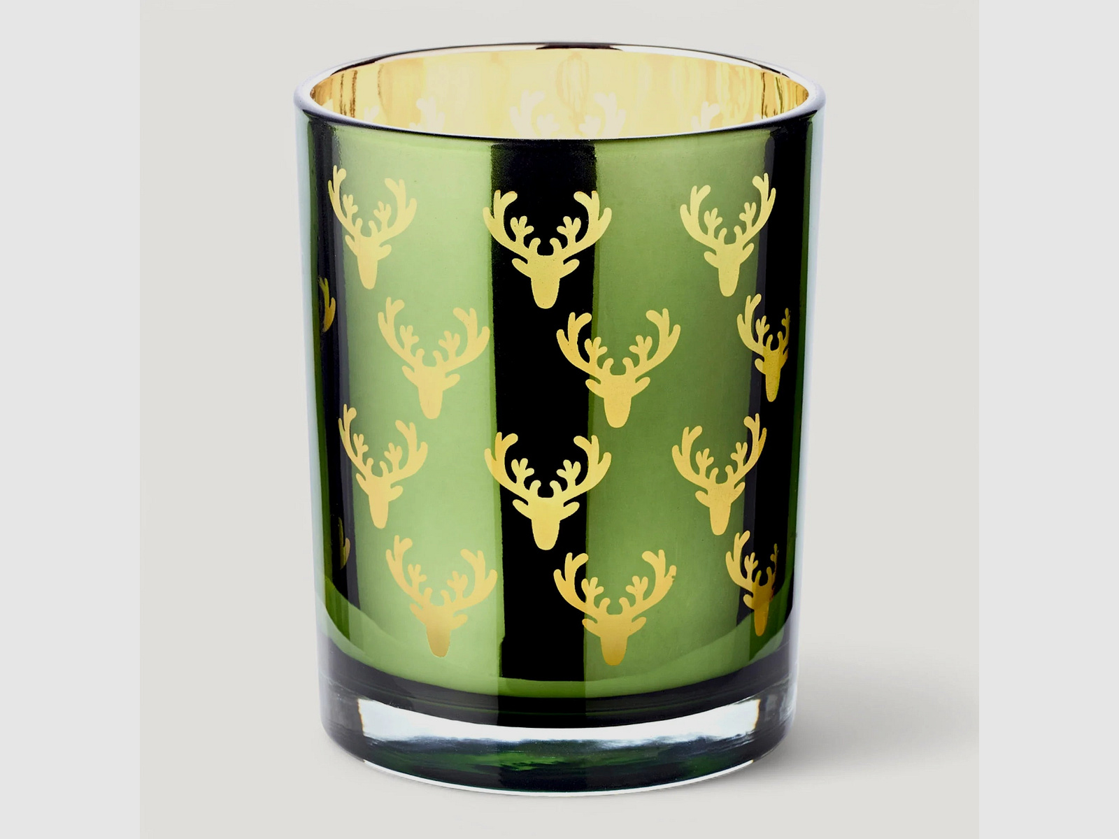 Teelichtglas Hirsche