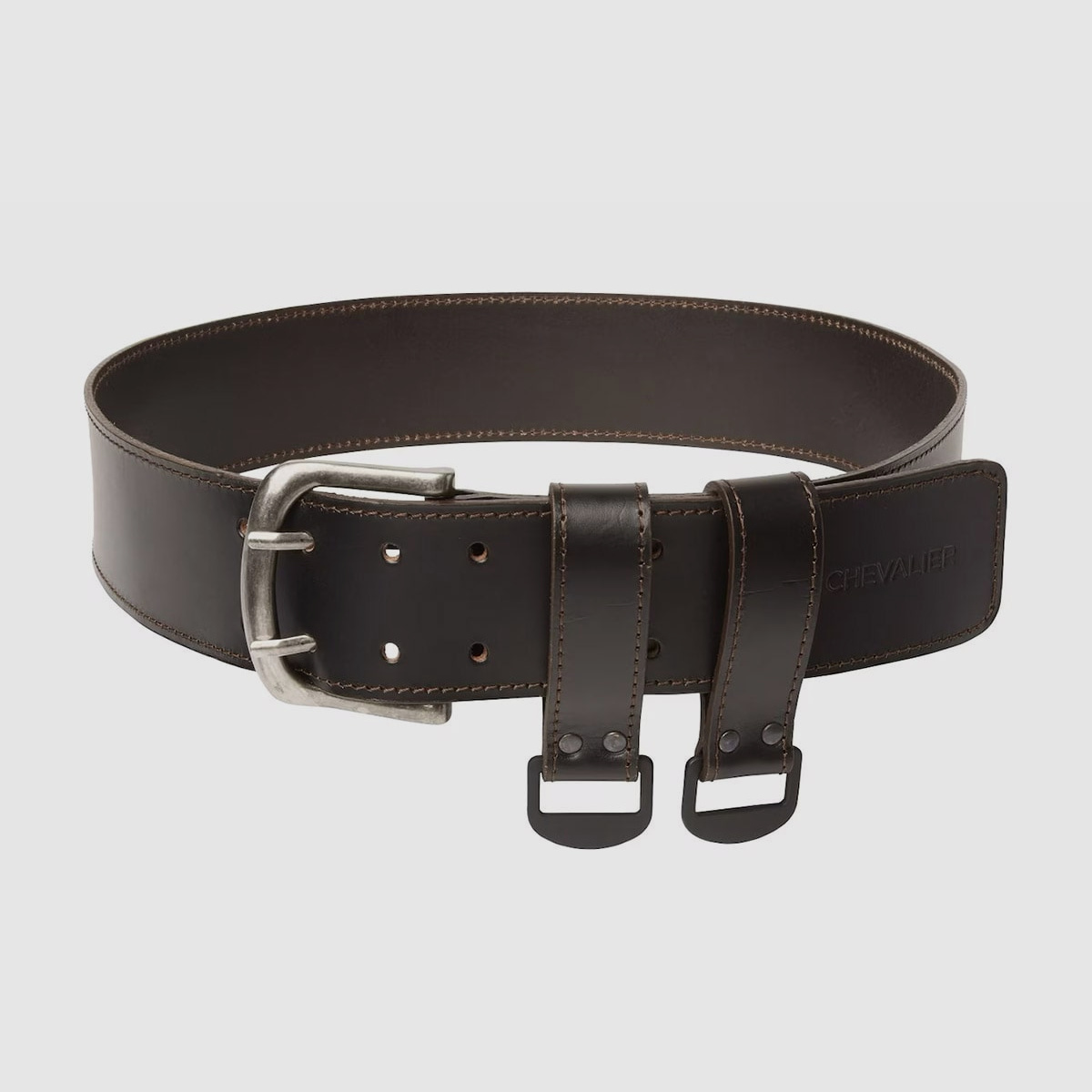 Chevalier Ledergürtel Hundeführer Leather Brown