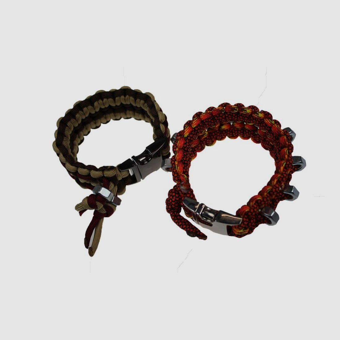 Bracelet de survie modifié Cobra double large extérieur