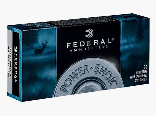 Federal Power-Shok .25-06 Rem. 117GR JSP 20 Patronen