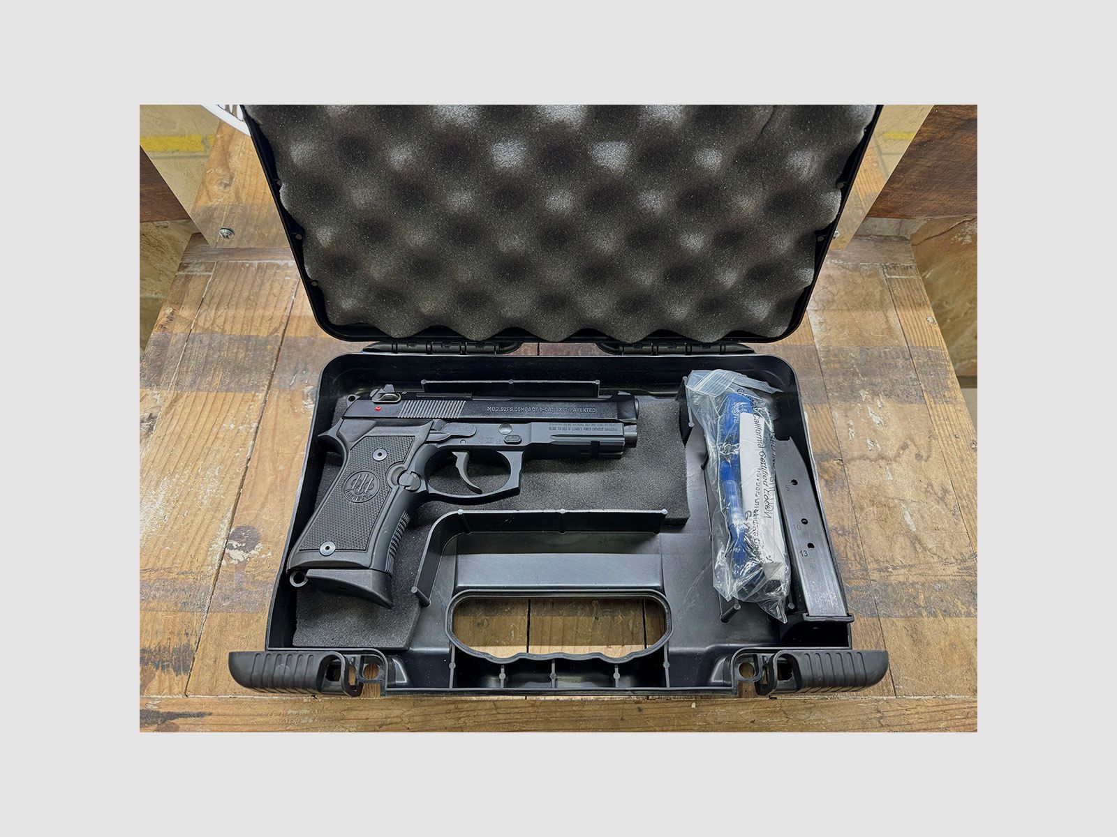 USATO – PISTOLA – BERETTA TYPE M9A1 92FS COMPACT cal. 9×21, immagine 6 di 6