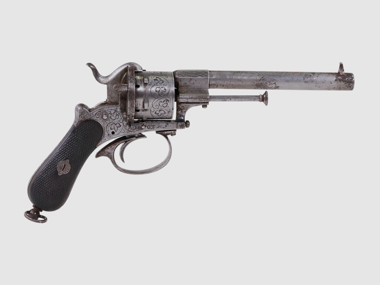 Lefaucheux Stiftfeuerrevolver - defekt, Kaliber 10mmLefaucheux || Revolver