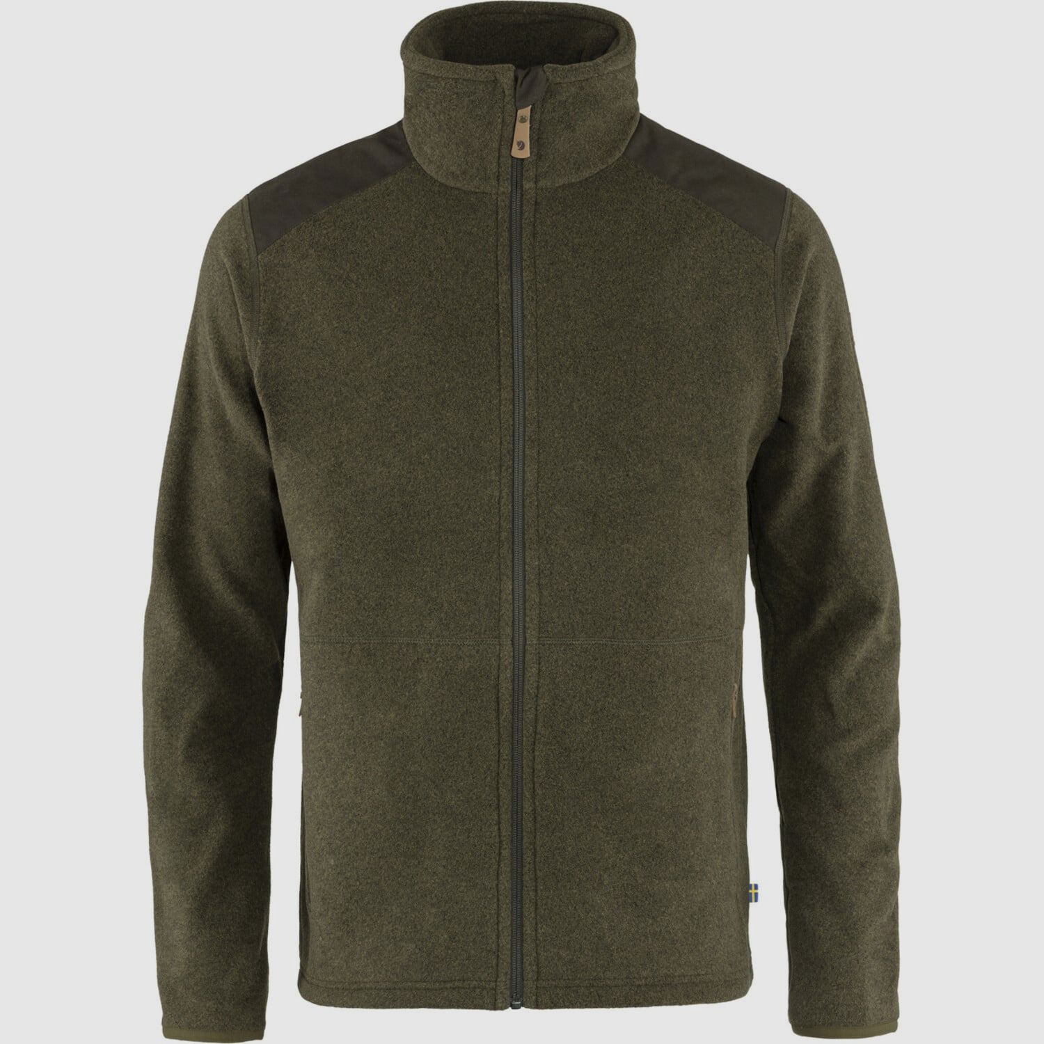Fjallraven Sten forro polar para hombre – Dark Olive
