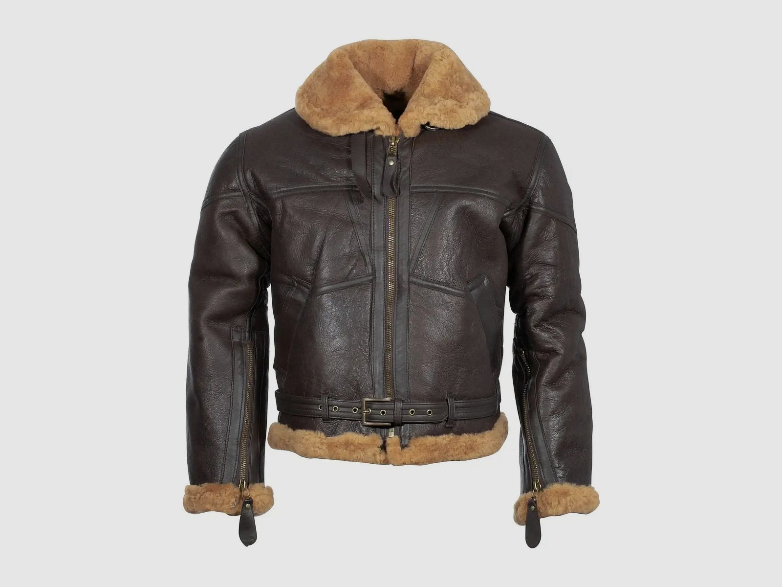 Mil-Tec Mil-Tec Britische Bomberjacke RAF Lammfell - S Herren