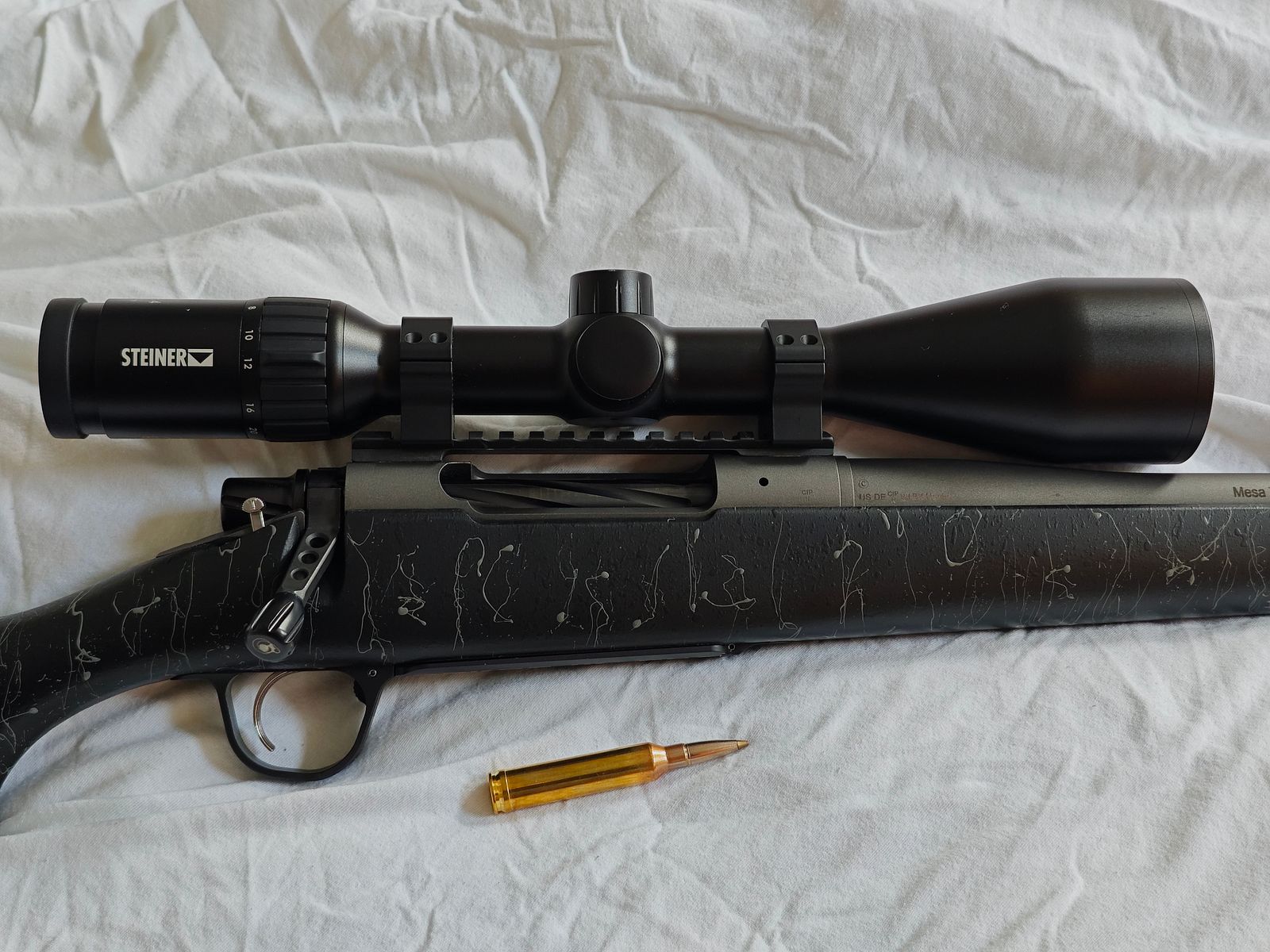 Christensen Arms Mesa + Steiner Ranger 4 6-24x56 - como NUEVO