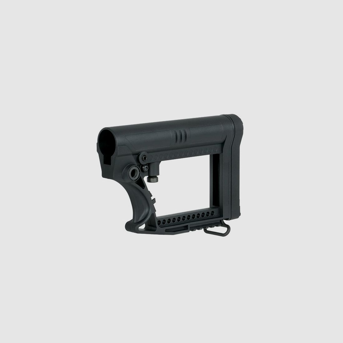 Schulterstütze für M 4 / AR 15 Modelle in Schwarz
