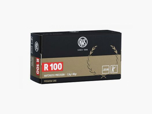 RWS 22LR R100 40 GRS / 2,6G V0 345 M/ SEC 50 STK