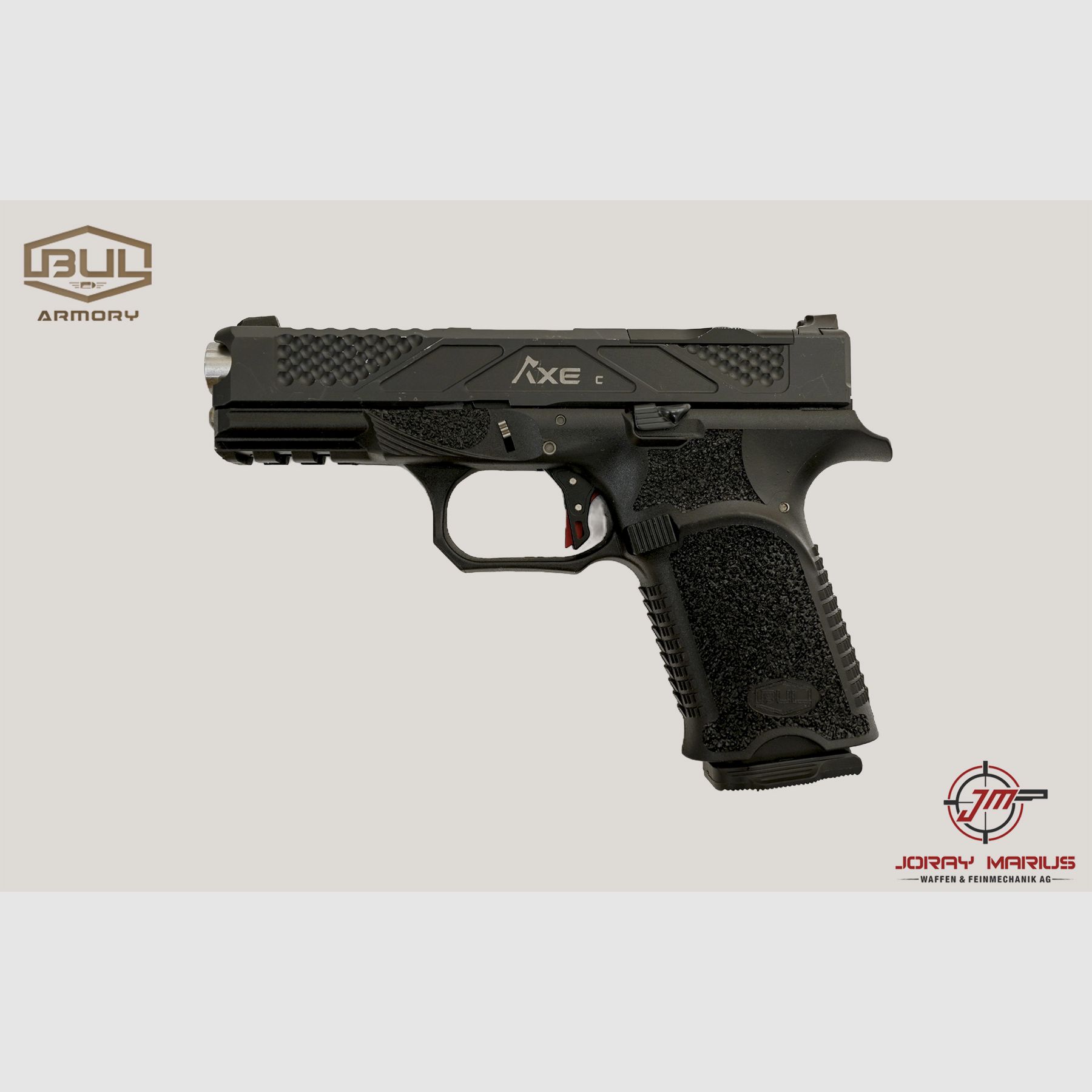 BUL AXE C 9mm Para, Zwart, afbeelding 2 van 2