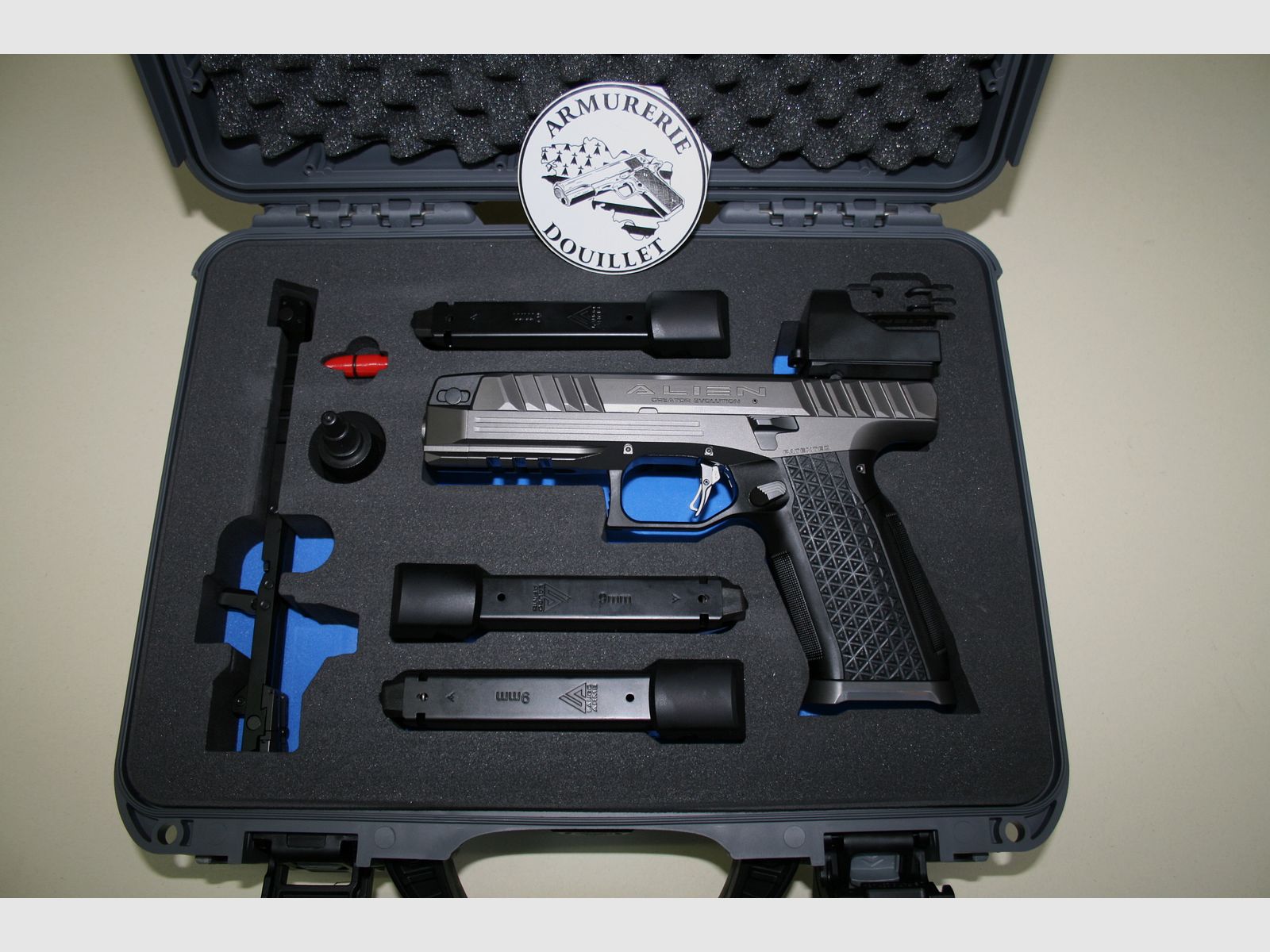 Pistole LAUGO Arms ALIEN « Creator Evolution » Pro Kit 9×19, Bild 12 von 12