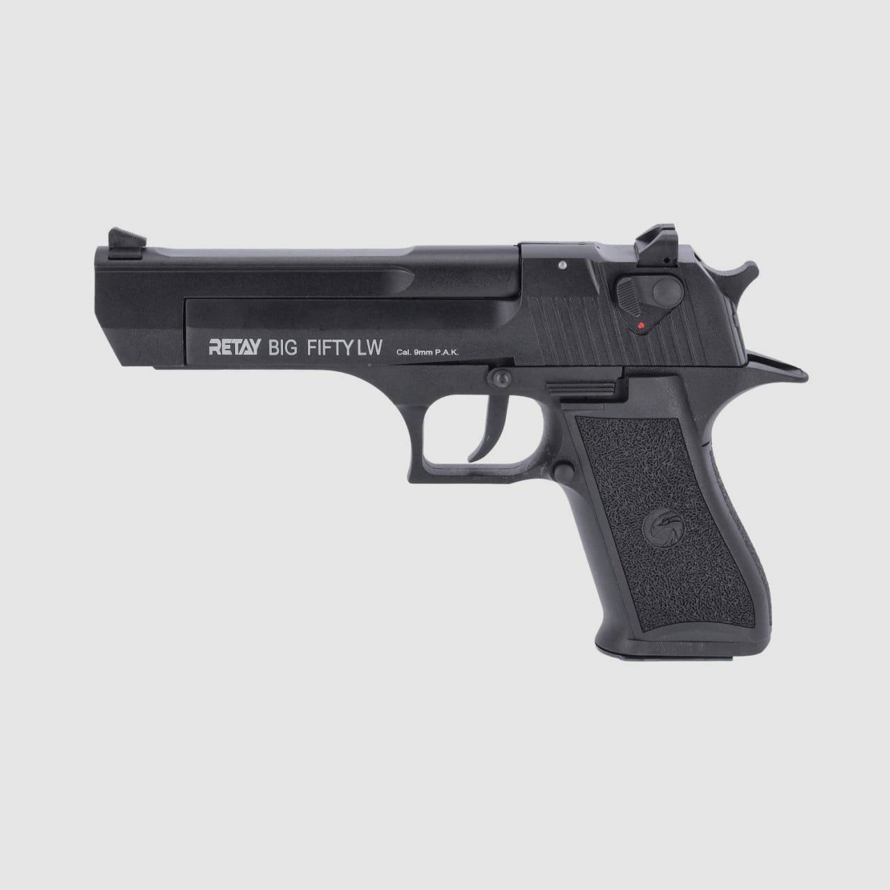 Retay Big Fifty LW Schreckschuss Pistole 9 mm P.A.K BLK