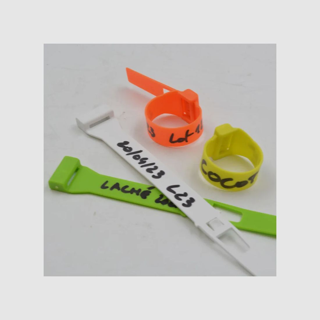 10 E-Z Seal Tag Ringe Ø 22 mm, Bild 5 von 5