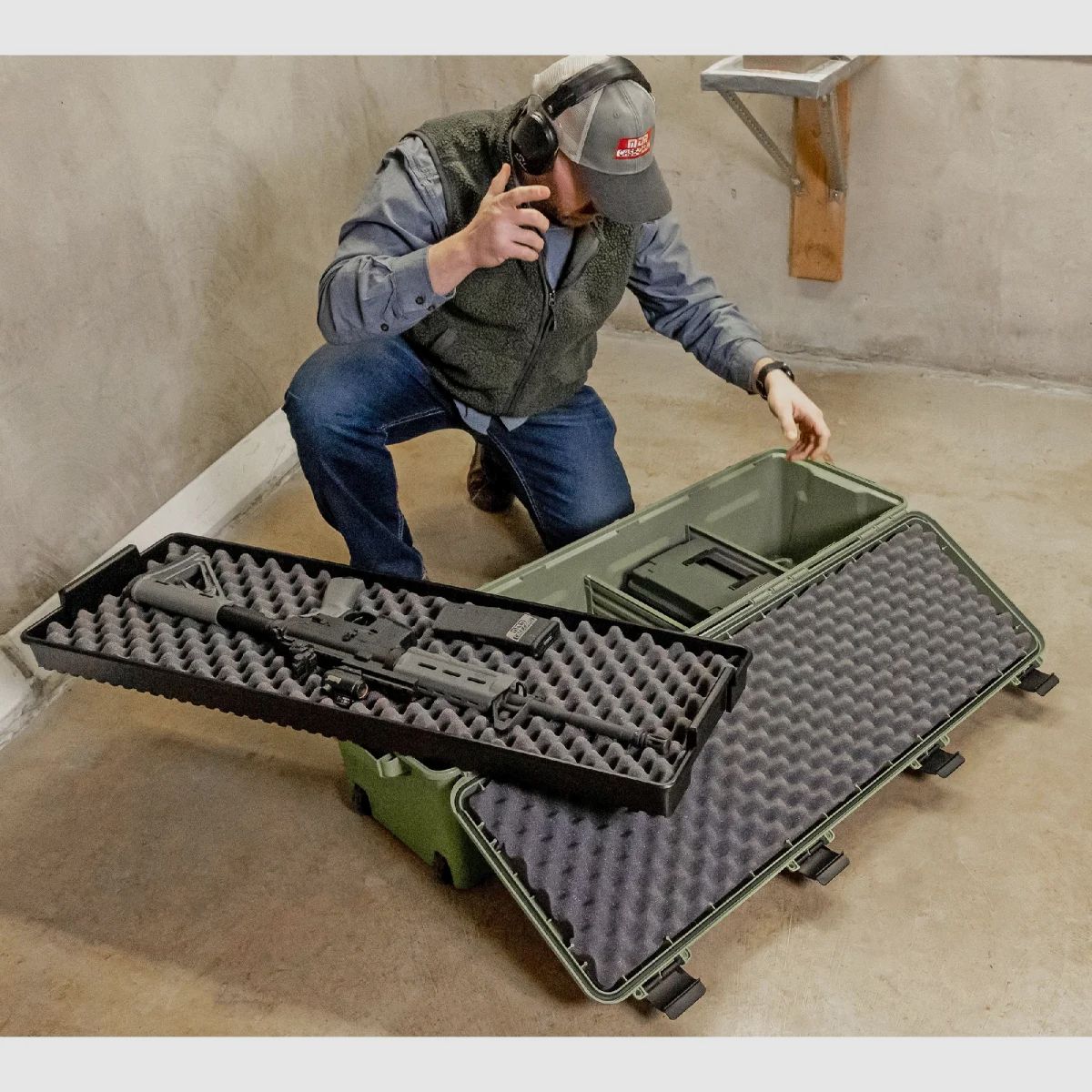 MTM taktische Transportbox mit Rollen