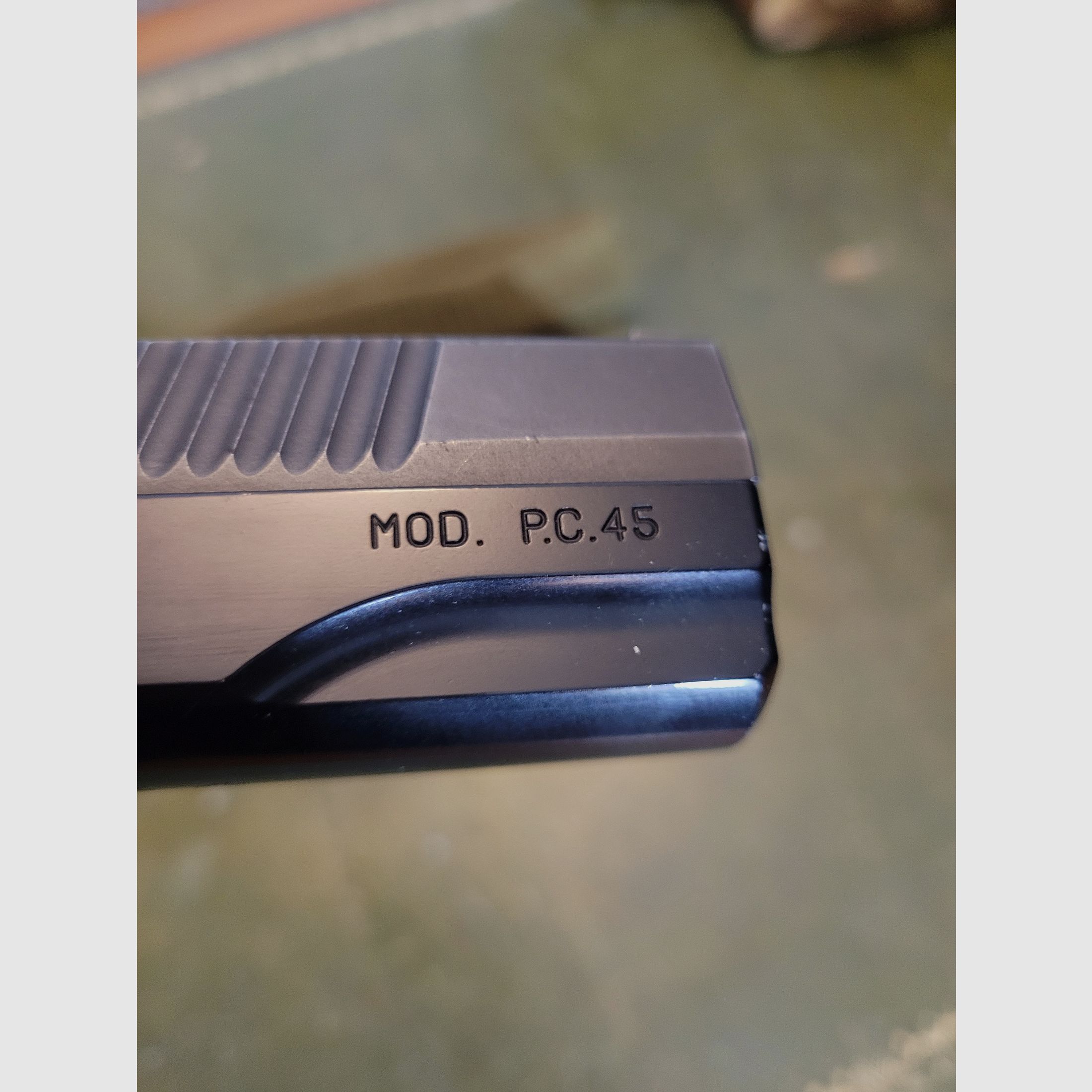 Pardini sport pistol .45 ACP with interchangeable system 9 mm