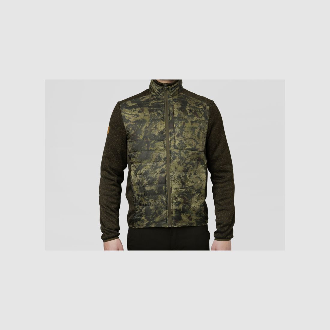 Seeland Herren Hybrid Camo Jacke Theo Pine green/InVis green