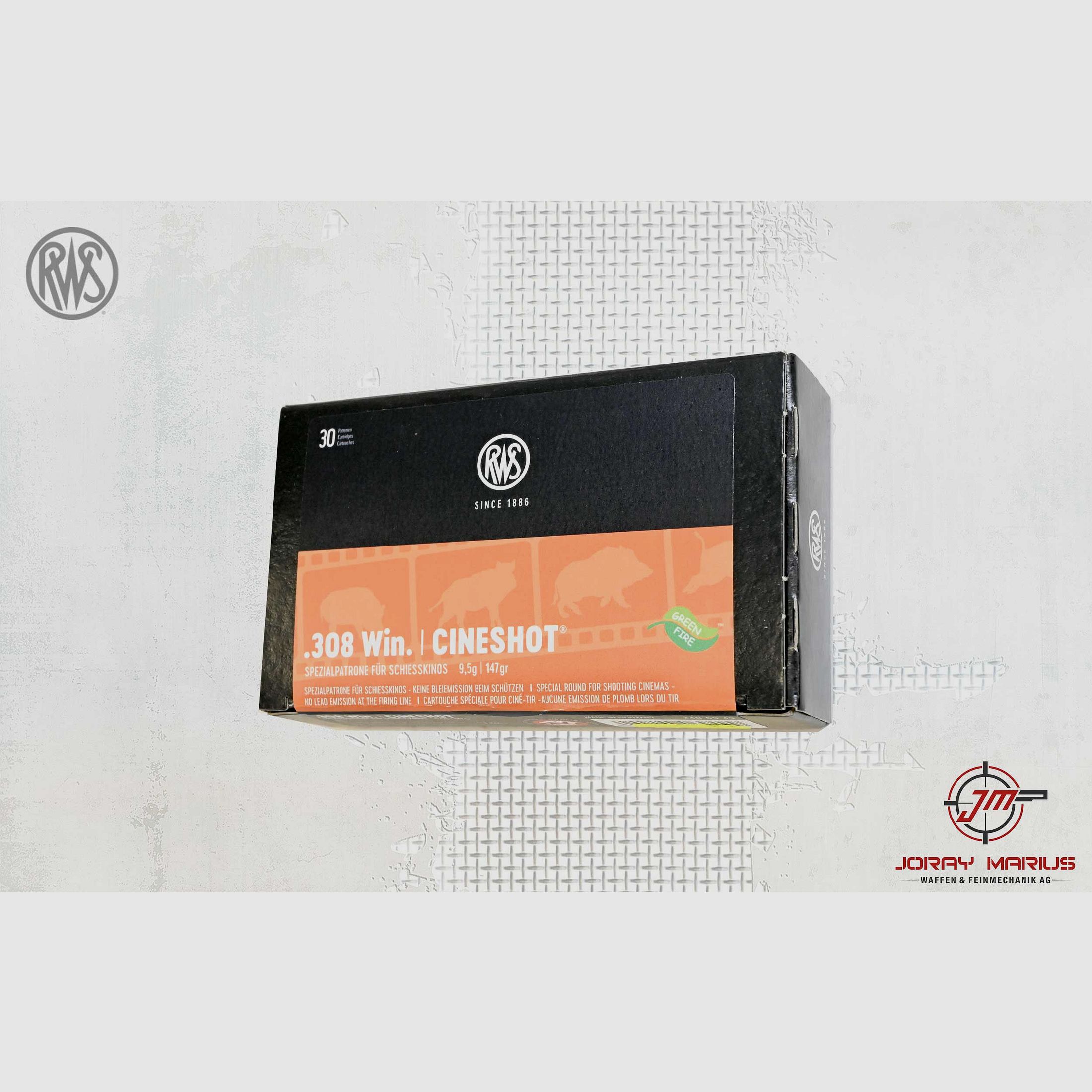 .308 Win RWS Cineshot 9.5g 147gr
