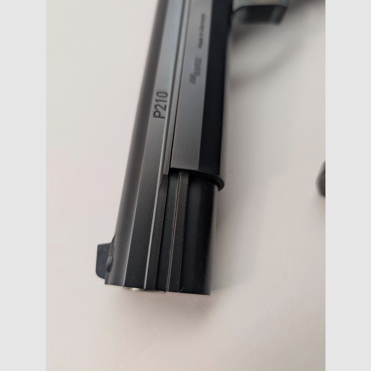 6" SIG Sauer P210 Super Target 9mm Luger like new, image 10 of 10