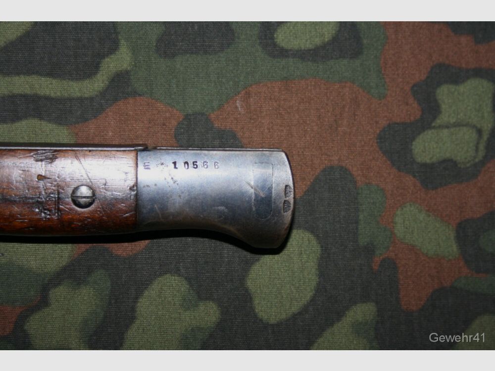 Mauser 98k complete nrgl. including bayonet