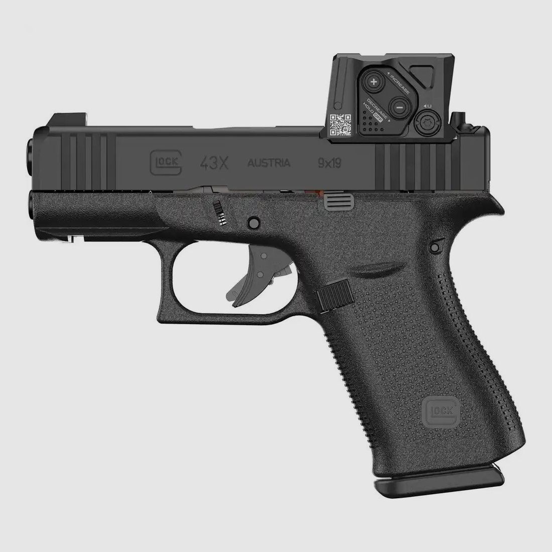 Glock Glock pistol 43X A-CUT™ combo Glock Glock pistol 43X A-CUT™ combo