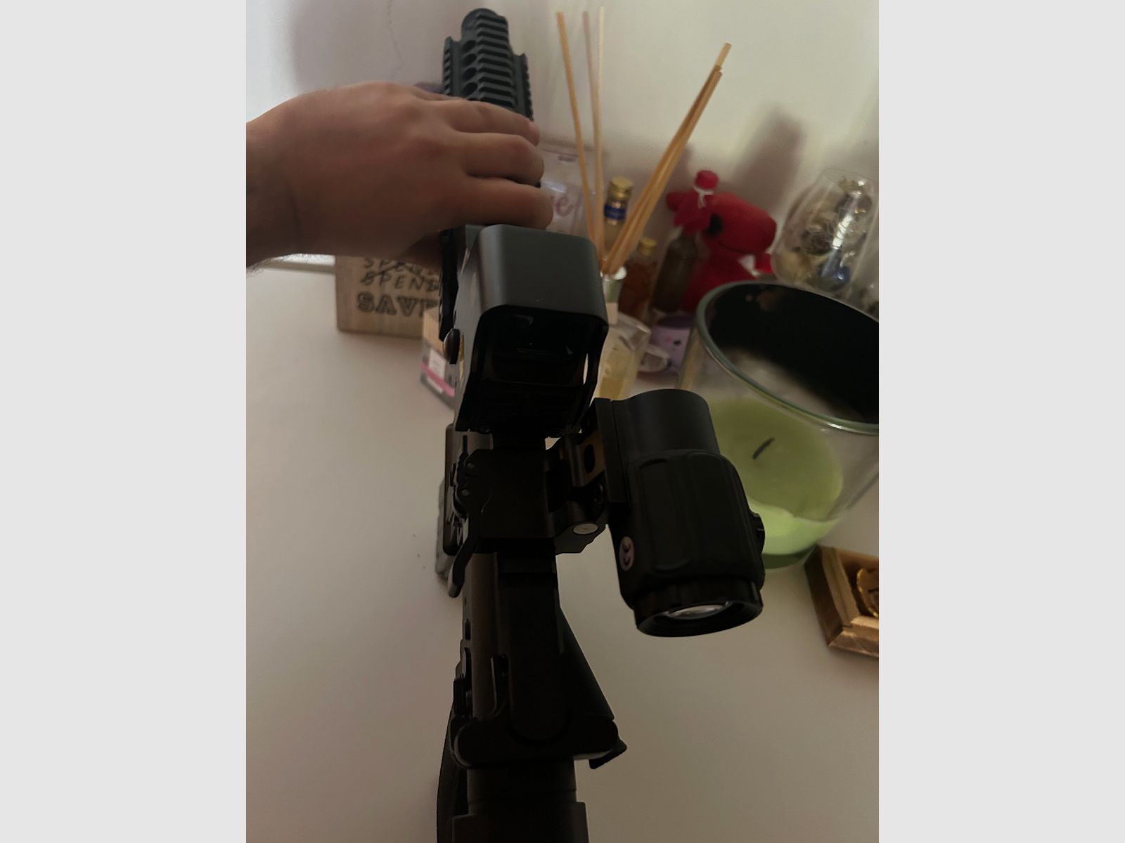 Crossman R1 CO2 mit EoTech 1/3x