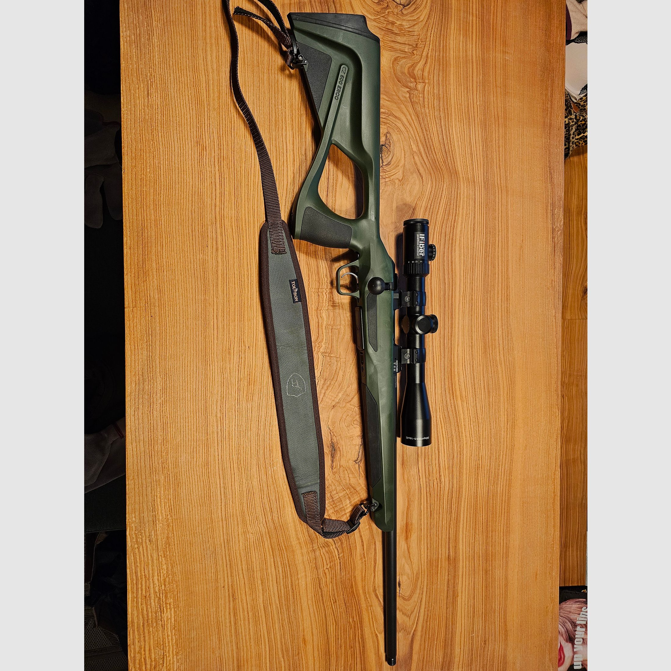 CZ 600 Ergo .223 Remington EAW montaż DD Optics 2,5-16x42 iFiber Leuchtabsehen 4AN