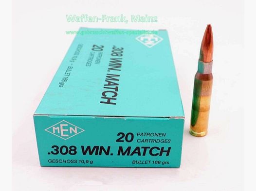 MEN Metallwerke Elisenhütte Rifle Cartridges