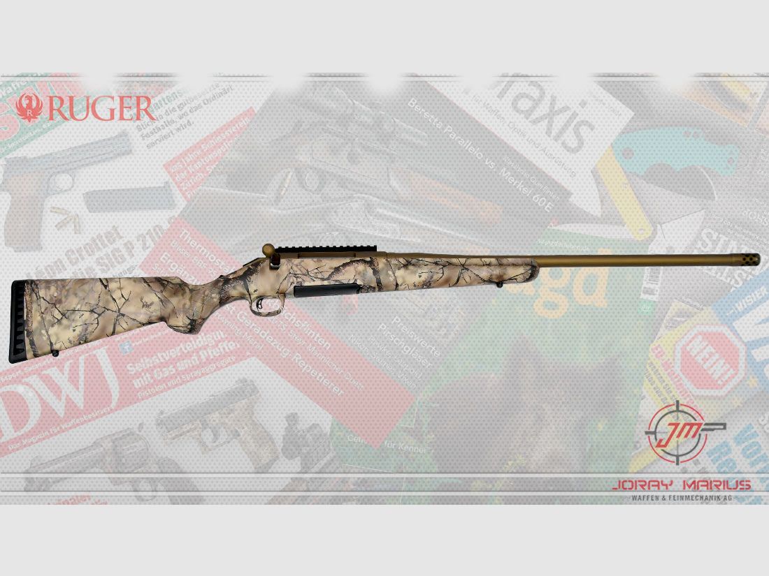 Ruger American Rifle GO Wild Camo Repetierer .30-06 Sprg.
