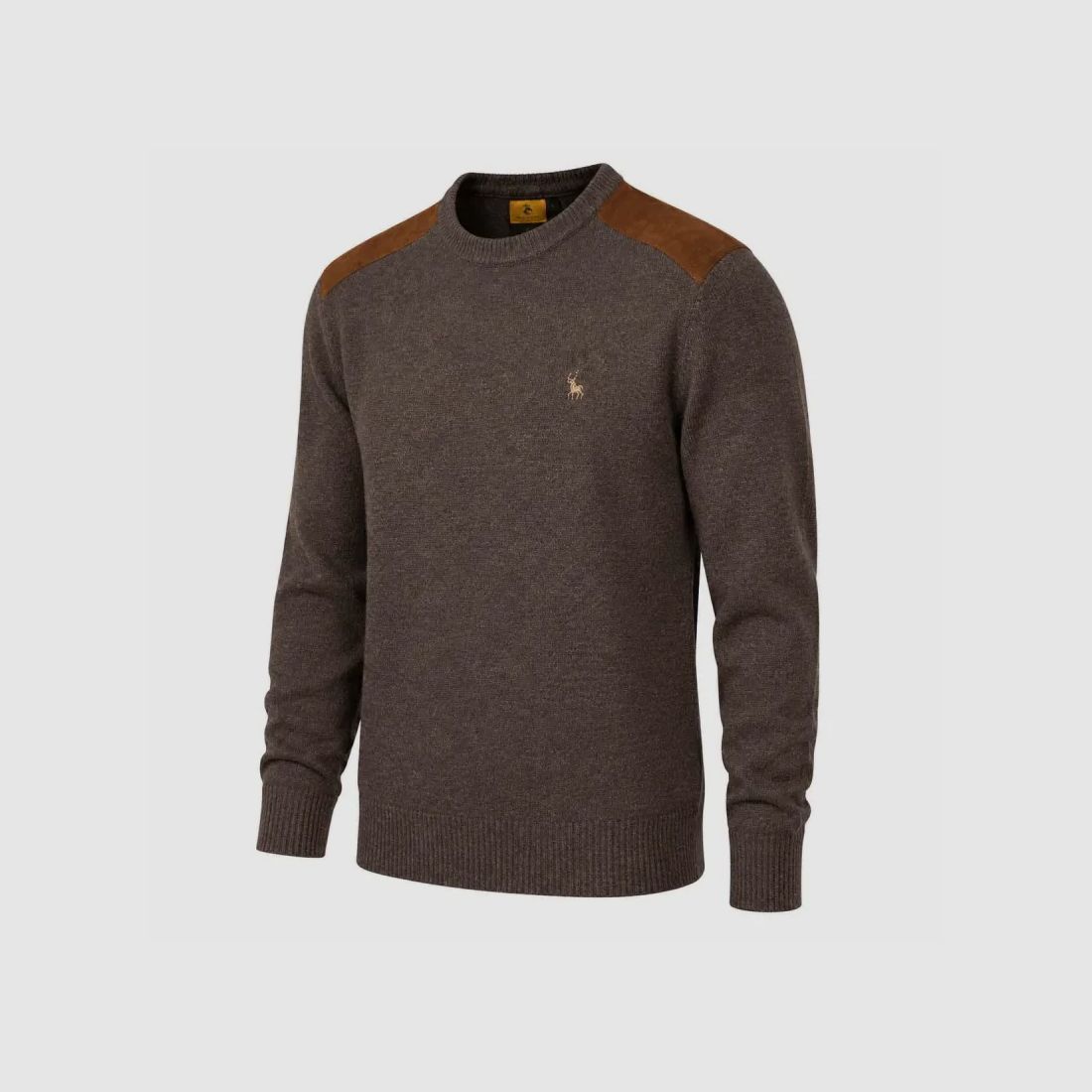 Jersey marrón de cuello redondo Verney-Carron Fox talla S a 3XL, imagen 8 de 11