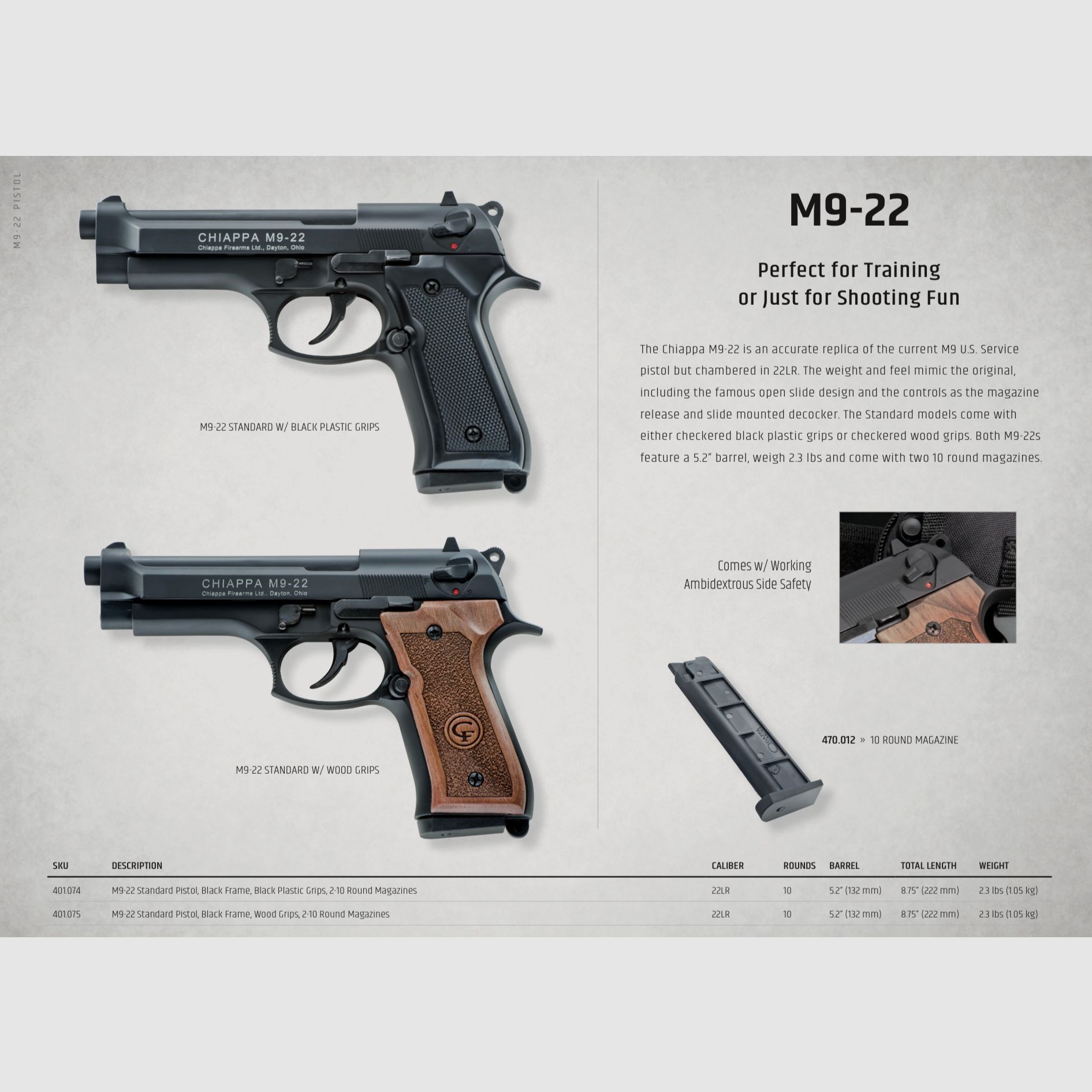 CHIAPPA FIREARMS / PISTOLE – REVOLVER / ALLE MODELLE, Bild 9 von 11