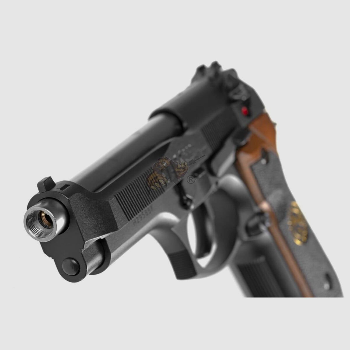 M92 Mod. Samurai Edge GBB CO2 Full Metal (Black/Wood) Airsoft -F-, image 4 of 6