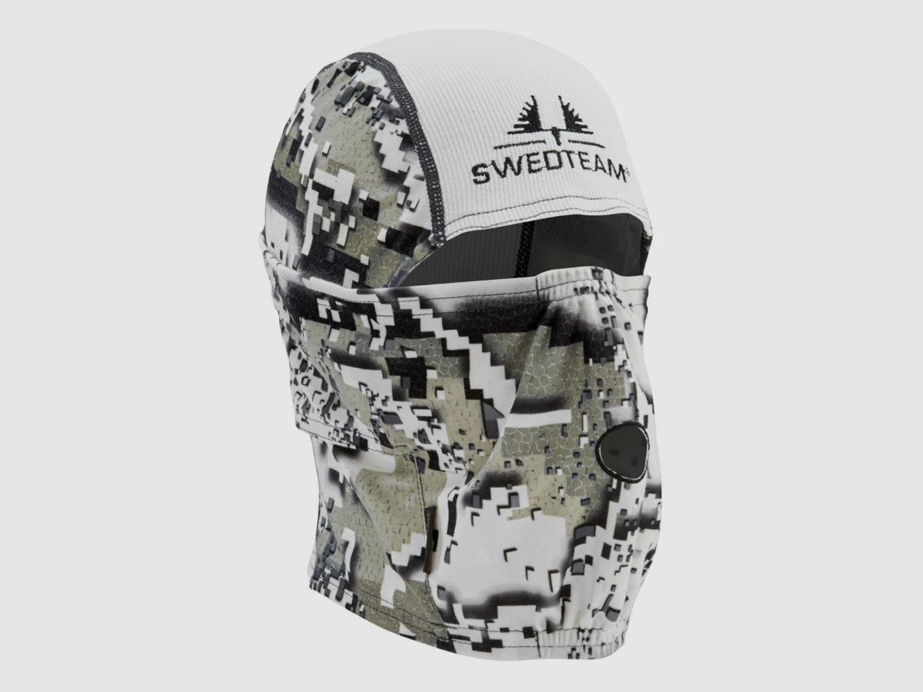 Swedteam Ridge Hood Desolve Veil, Snow Camouflage
