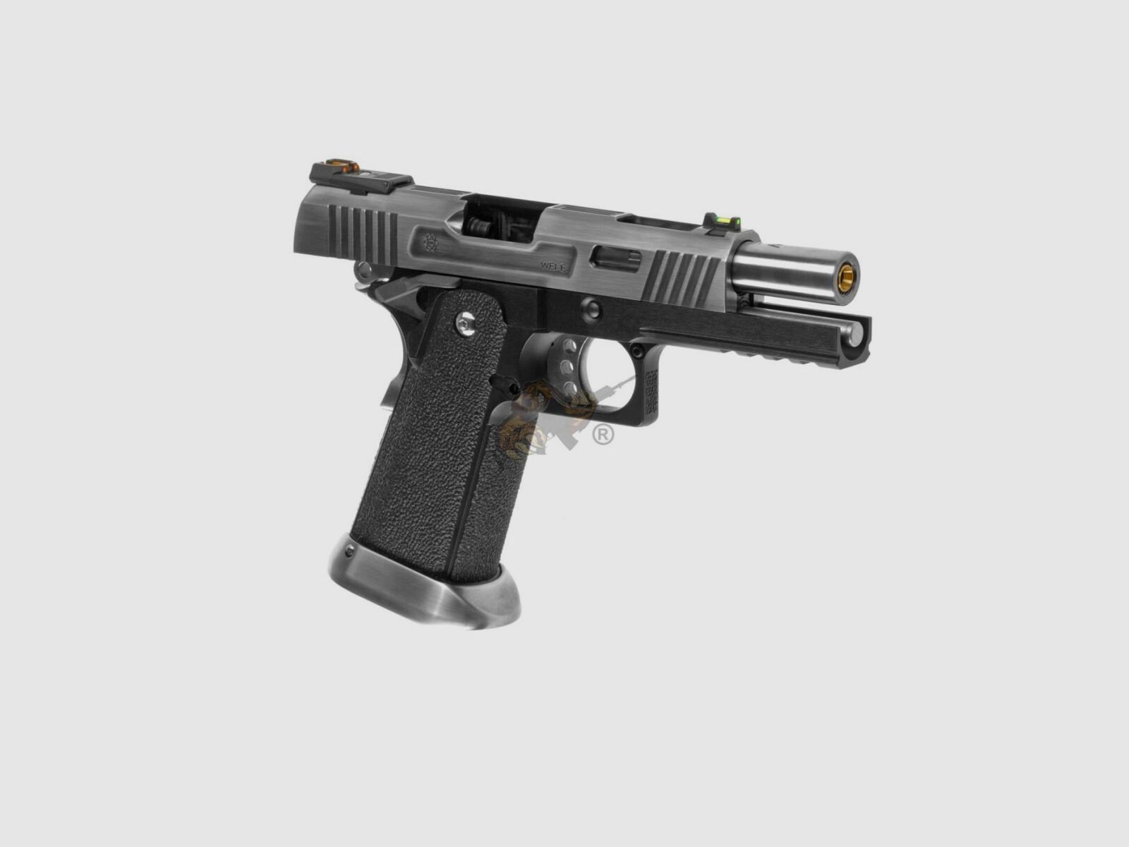 WE Hi-Capa 4.3 Force Full Metal Silver GBB -F-