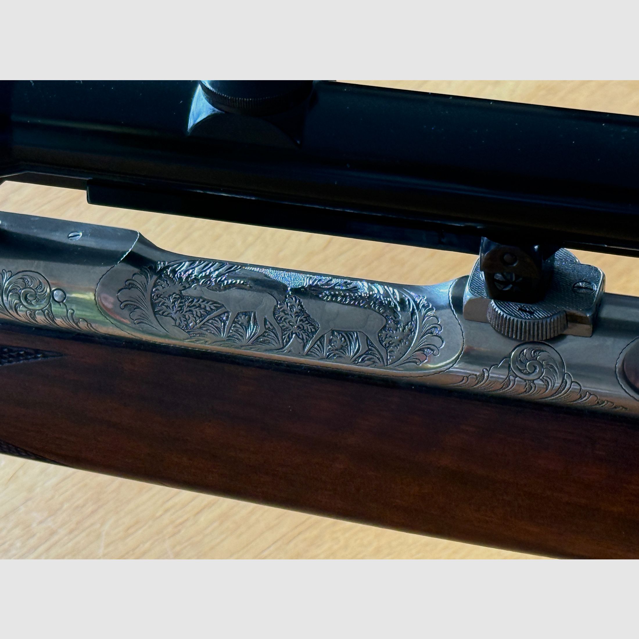 Repetierer Sauer 80 Luxus im Kaliber .375 H&H Mag