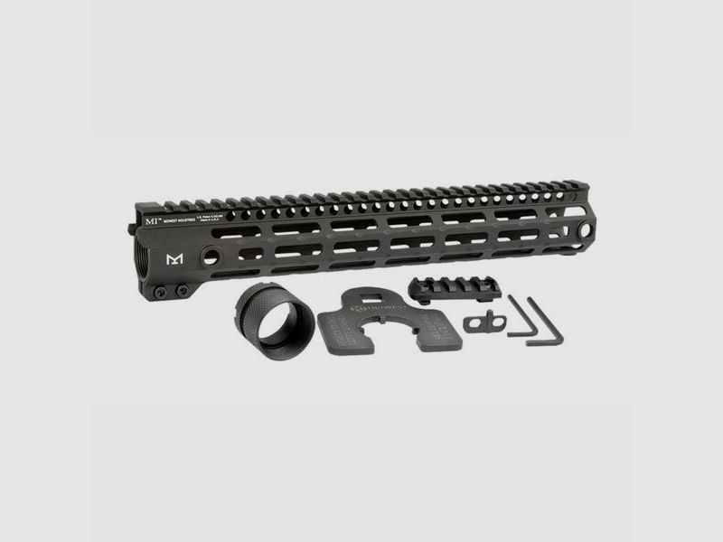 MIDWEST INDUSTRIES HANDGUARDS MIDWEST INDUSTRIES AR-15 G4 12,625″ HANDGUARD M-LOK NERO