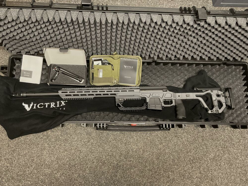 Victrix Gladio V Dark Grey 6,5 Creedmoore 26 Zoll Lauflänge