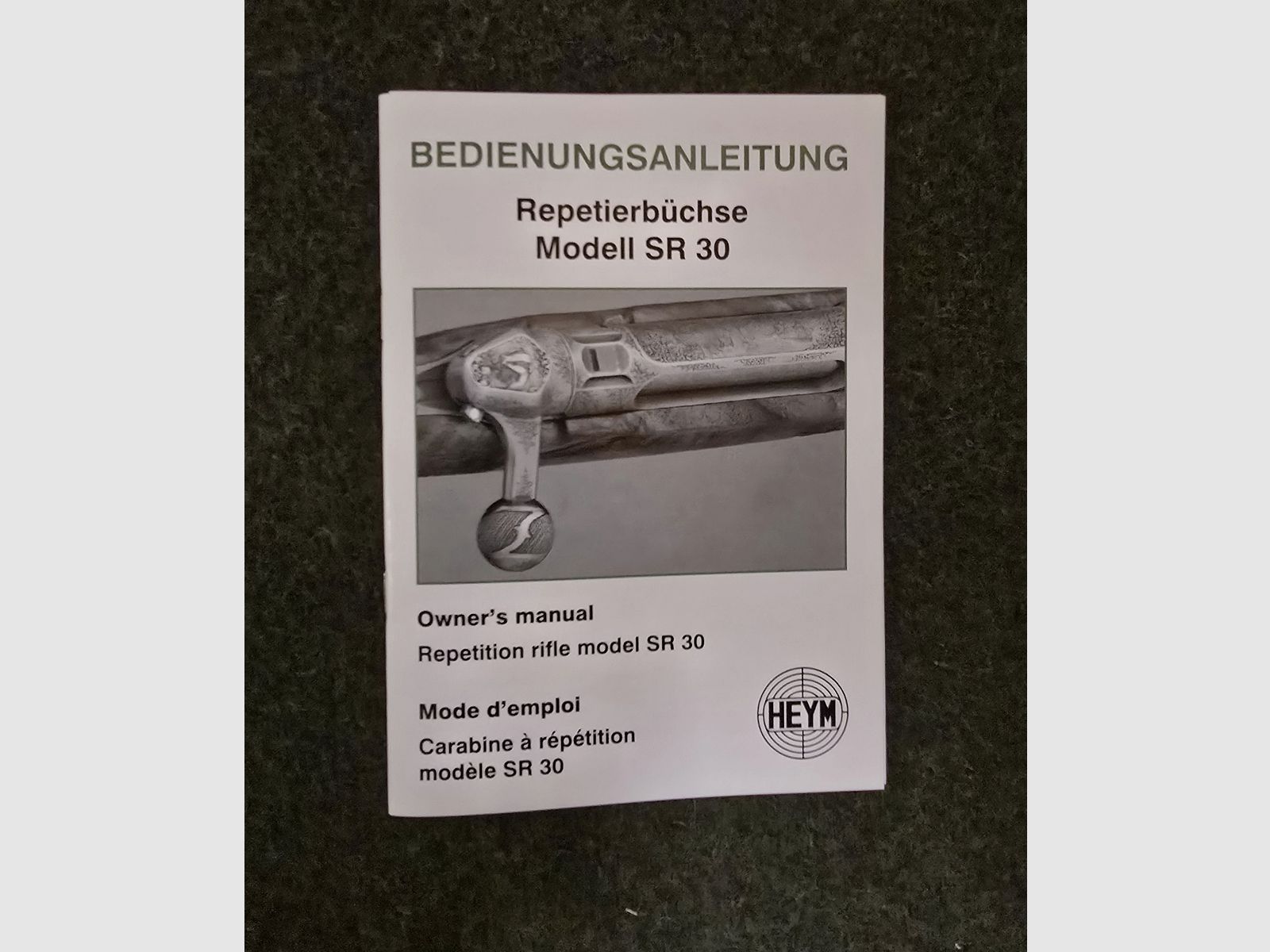 HEYM Repetidor SR 30 Offroad, cal. .308 - ¡Producto nuevo!