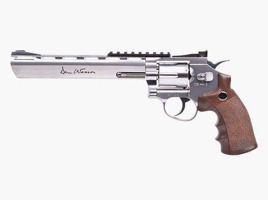 Dan Wesson 8" Silver 4.5mm BB - Compressed Air Co2
