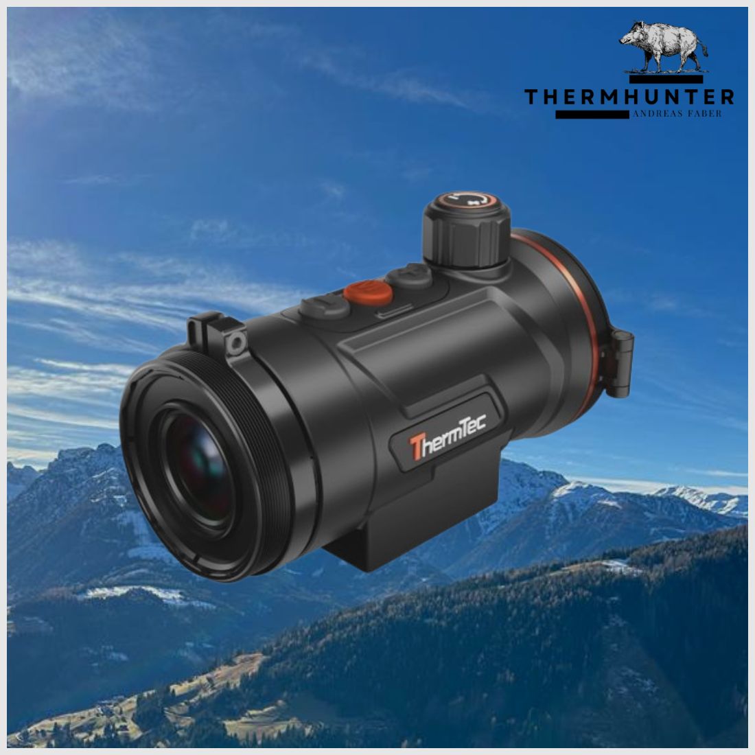 ThermTec Hunt Pro 650 inklusive Adapter Wärmebildvorsatzgerät