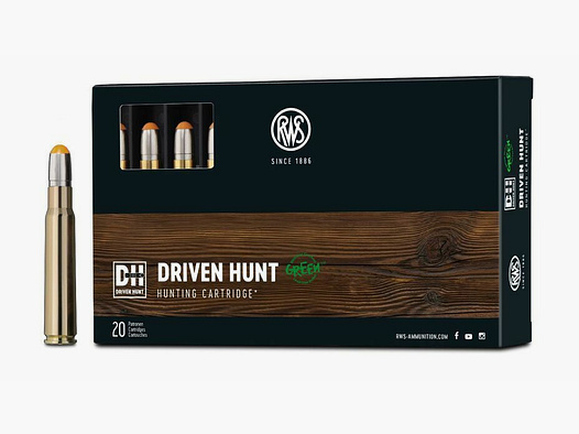 RWS Driven Hunt 10,4g/160grs à20 8x57 JS