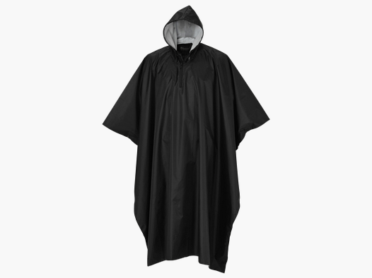 Pinewood Rainfall Poncho nero