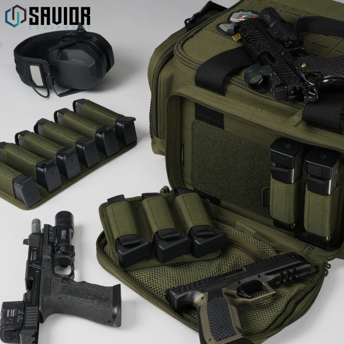 Savior – Porte-chargeurs de pistolet à 3 emplacements – TAN – MP-TNS-PISXTRP-TN, image 5 sur 6