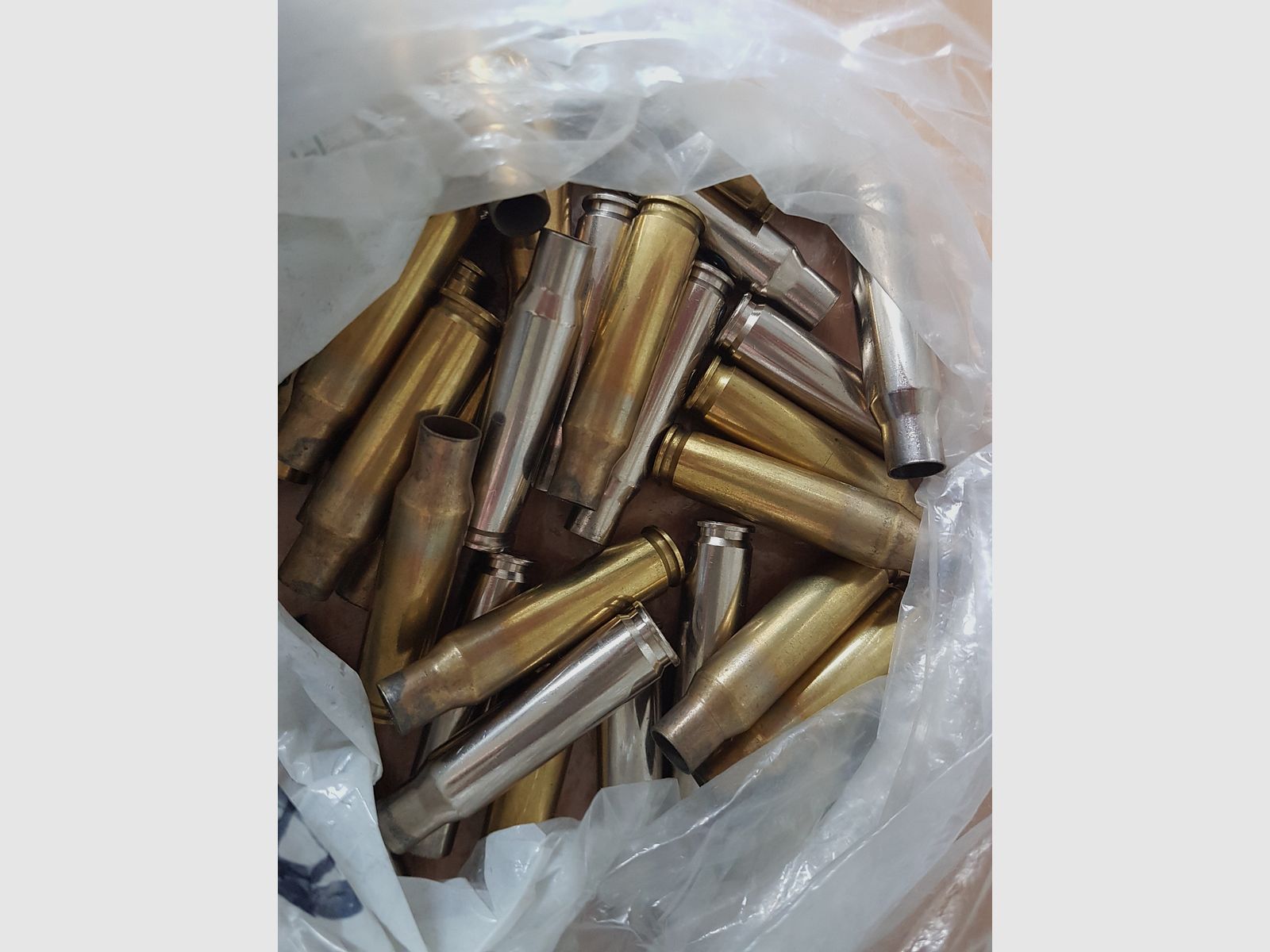 .308 Win. HÜLSEN von Federal 19 Stück normal bzw. 16Stück vernickelt