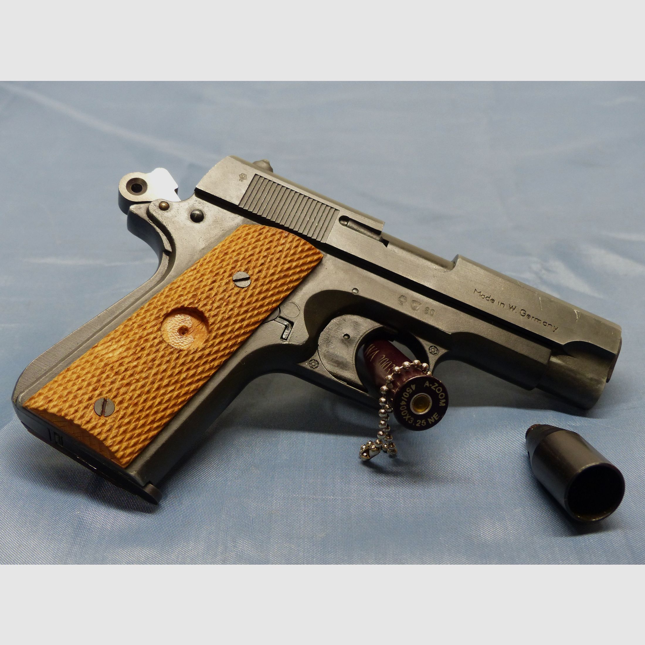 Pistola Reck Commander Cal. 8 mm PTB 238 1980 vintage, immagine 8 di 9