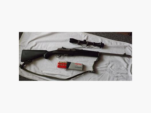 Ruger Mini 14, cal. 223 Rem. Lauftuning, Abzugstuning, schw. Kunstoffschaft, NEU nur 30 Schuss