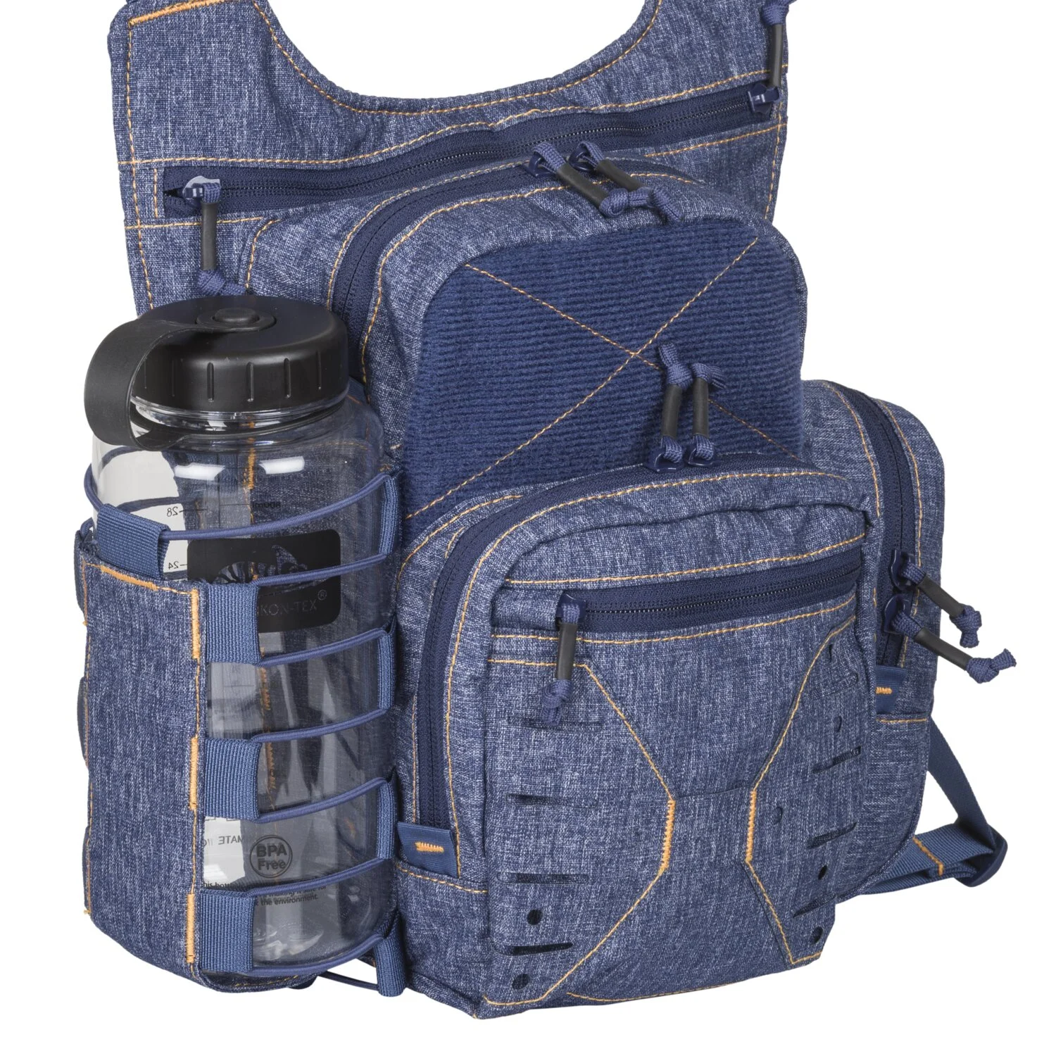 HELIKON EDC side bag – nylon-polyester blend – Melange Grey –, image 4 of 18
