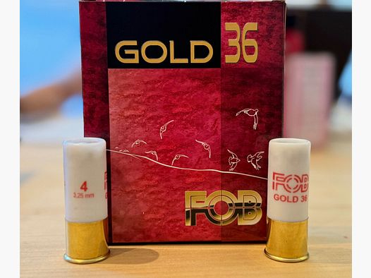 FOB Gold 36 - 12/70 - 36g - No. 4 (3.25mm) - Lead