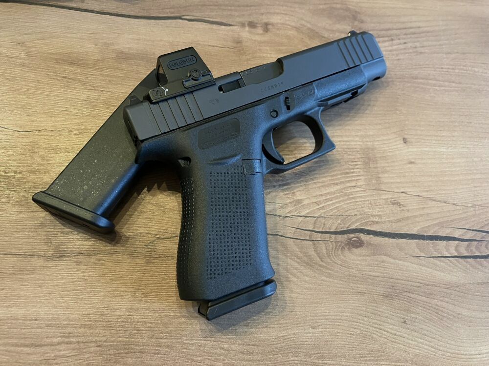 Glock 48 MOS inkl. Holosun Rotpunkt	 9mmLuger