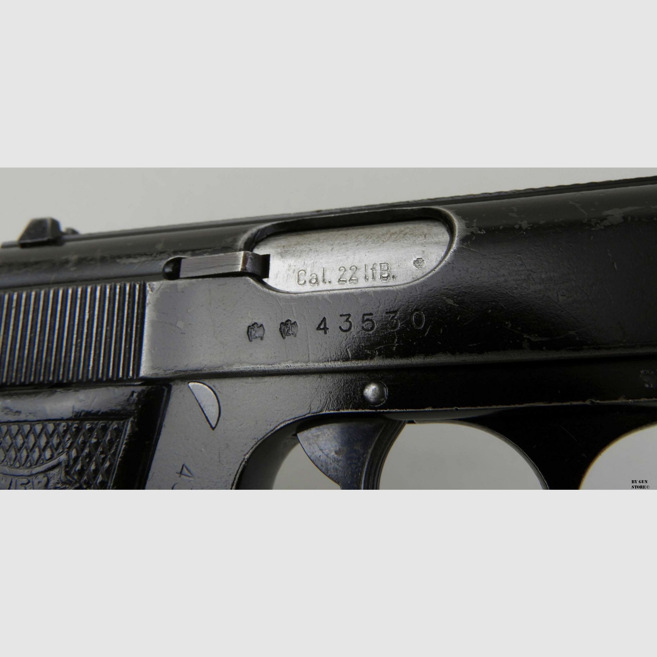 Pistole Walther mod. PP – L66A1 Ulster Defense Regiment Kal. 22 lr. Seriennr. 43530LR, Bild 9 von 11