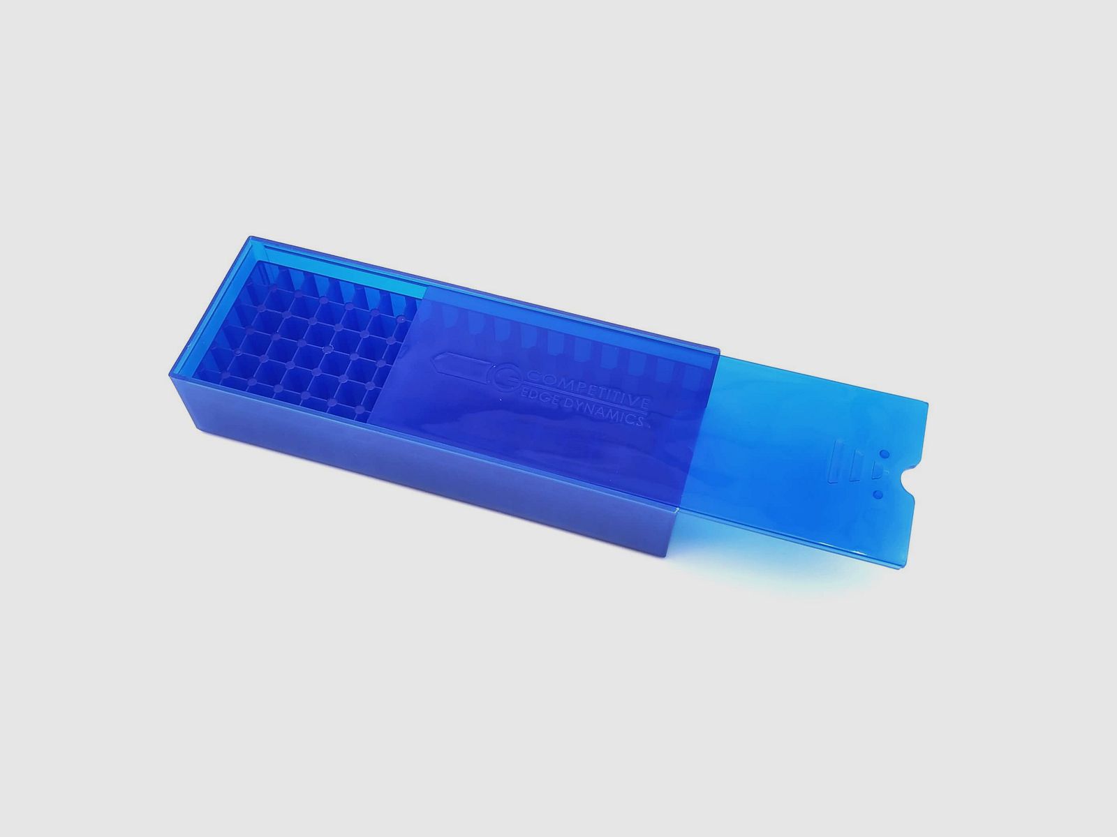 CED 9mm Patronenbox, 100er - Blau